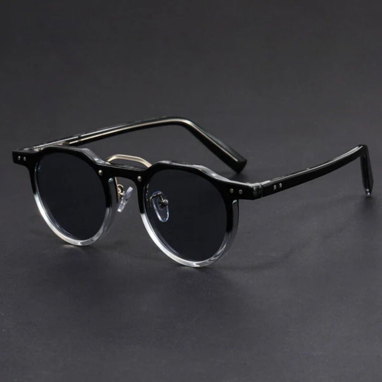 San Piero Vintage Round Sunglasses