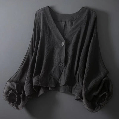 Ella Relaxed Linen Blouse