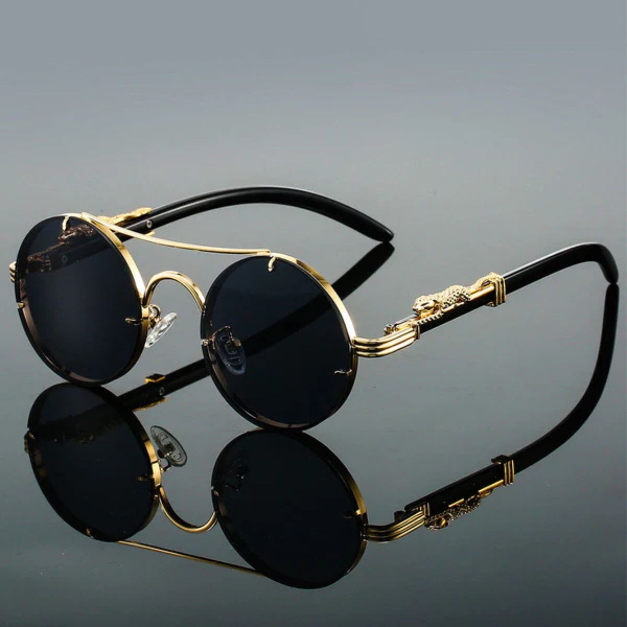 Panthera Onca Vintage-Inspired Sunglasses