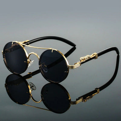 Panthera Onca Vintage-Inspired Sunglasses