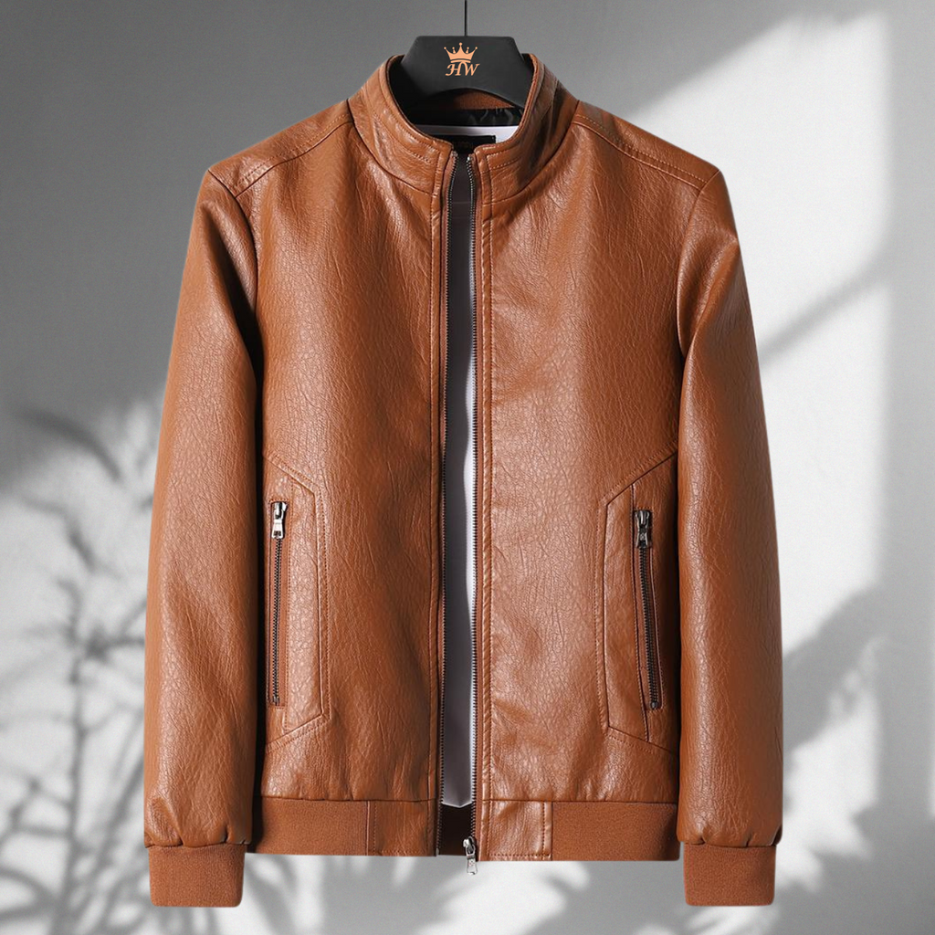 Matteo Verdi Italian Eco-Leather Jacket